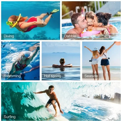 Emmenez votre téléphone partout : rivière, mer, montagne, piscine…
Cette housse étanche protège votre appareil même dans les environnements les plus extrêmes.
Parfaite pour toutes vos aventures en plein air, été comme hiver !